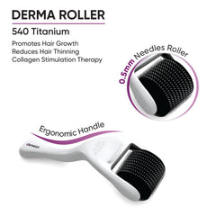 Derma roller for hair growth men for scalp and thinning areas